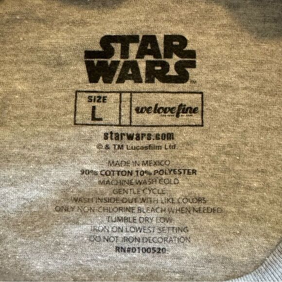 Star Wars Admiral Ackbar It’s a Trap Tee Shirt Top Size L - Picture 3 of 3